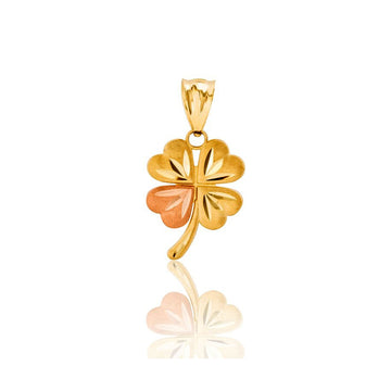 14k 4-Leaf Clover Pendant