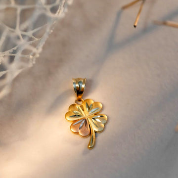 14k 4-Leaf Clover Pendant