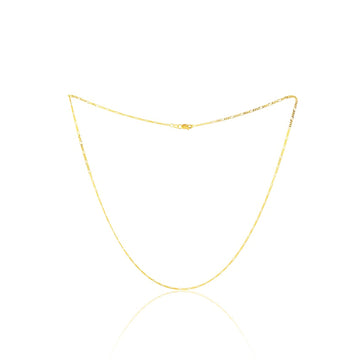 14k Figaro Chain (1.5mm)