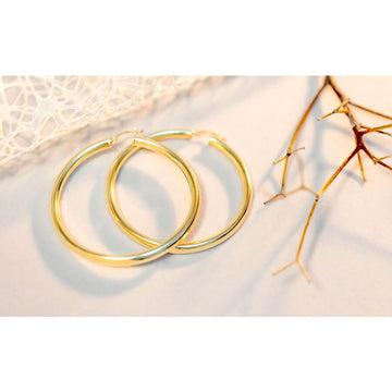 14k Hoop Earrings (3mm)