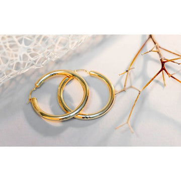 14k Hoop Earrings (5mm)