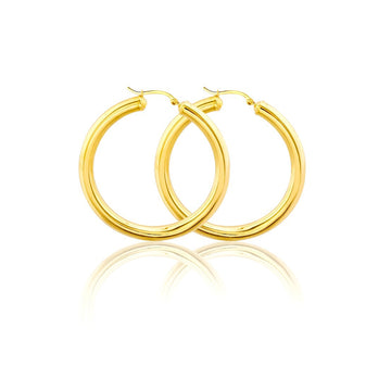 14k Hoop Earrings (5mm)