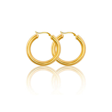 14k Hoop Earrings (5mm)